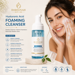 Dareenah Hyaluronic Acid Foaming Cleanser