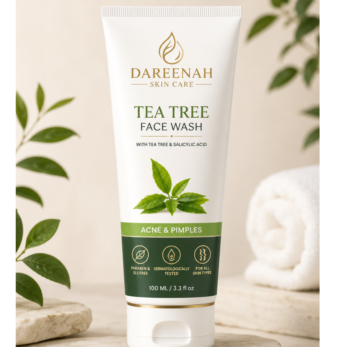 Dareenah Tea Tree Face Wash