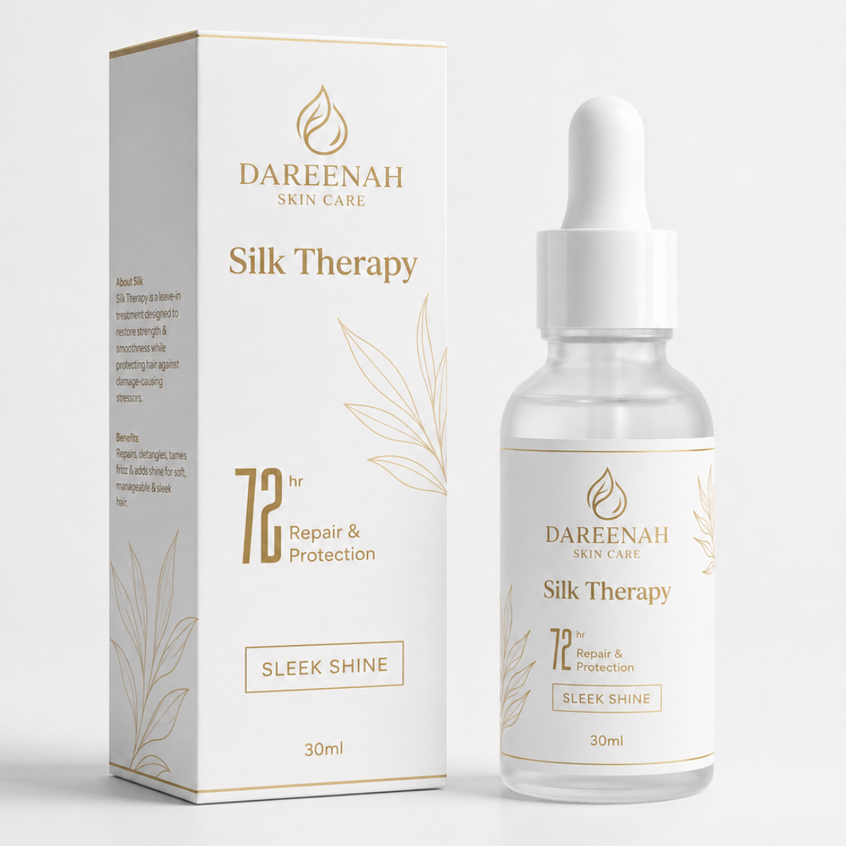 Dareenah Silk Therapy Hair Serum – Sleek Shine Repair & Protection