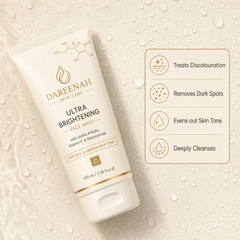 Dareenah Ultra Brightening Face Wash – Alpha Arbutin & Vitamin C